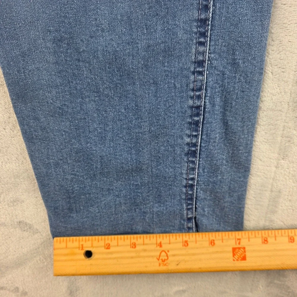 Barbell Apparel Mens Slim Fit Jean 36x34 Medium Wash Blue Stretch Denim Athletic